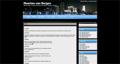 Desktop Screenshot of maartenvanbergen.com